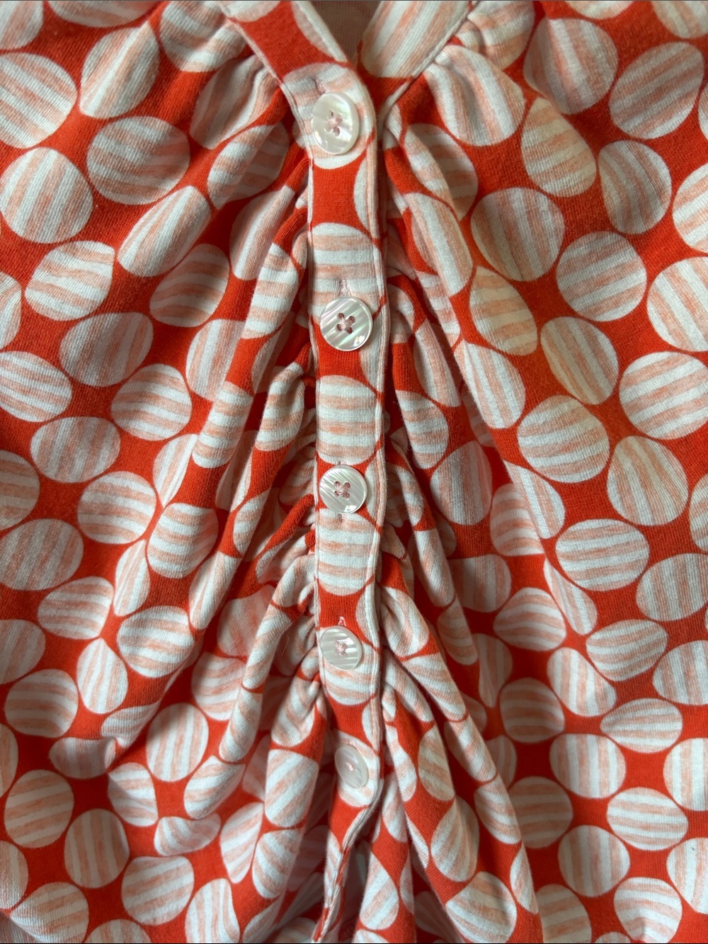 Anthropologie Maeve Ruched Button-Front Top - Picture 6 of 8
